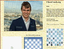 Tablet Screenshot of chesscoach.org