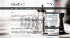 Desktop Screenshot of chesscoach.co.uk