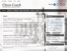Tablet Screenshot of chesscoach.co.uk